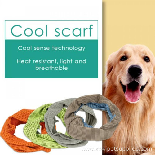 Dog Instant Cooling Scarf Summer Pet Bandana Cat